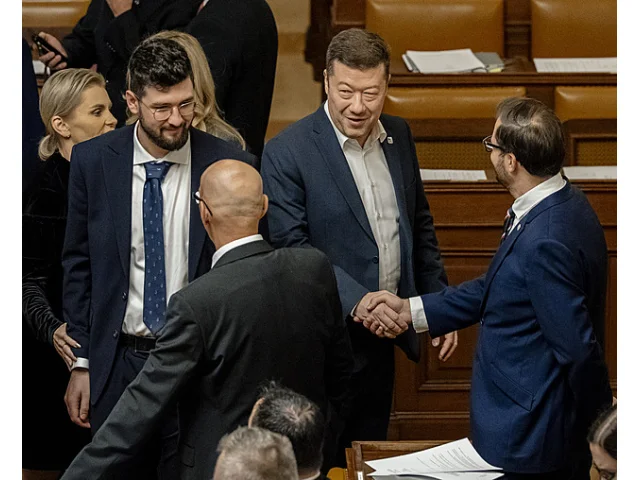 Poslanci zvolili šéfa SPD Tomia Okamuru do čela Sněmovny, dostal 107 hlasů