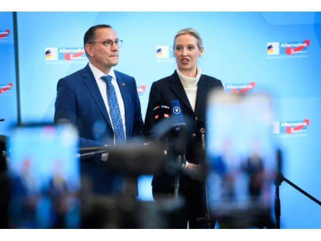 Německá média informují o napětí v AfD, důvodem je spor o postoj k Rusku
