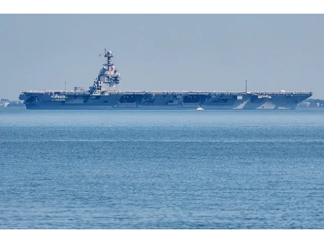 Do Karibiku dorazila americká letadlová loď