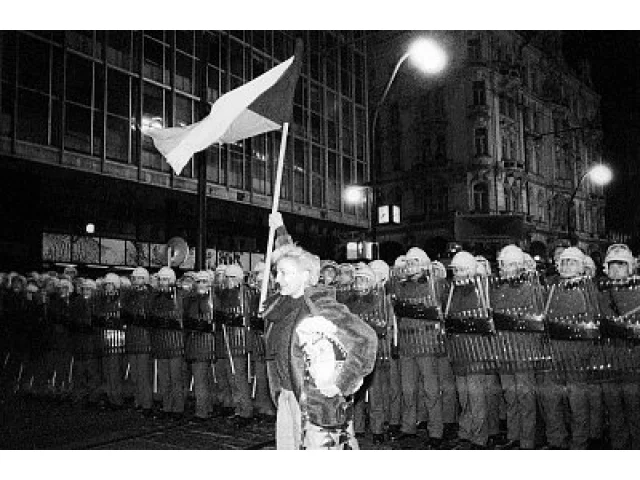 17. listopad 1989 ve fotografiích