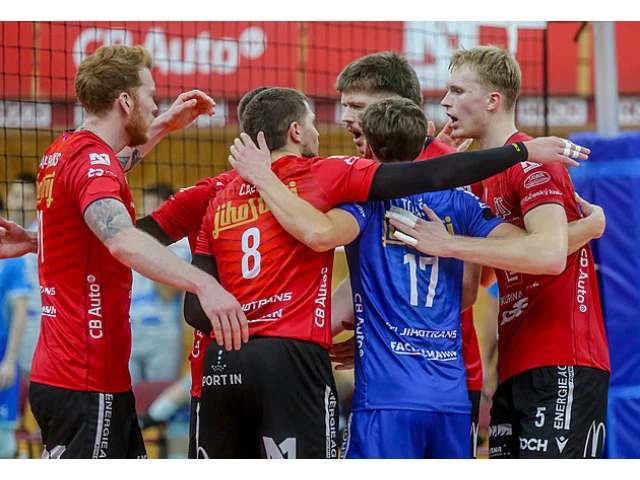 Volejbalisté Jihostroje neztratili v Poháru CEV ani set. Dál je čeká Piacenza