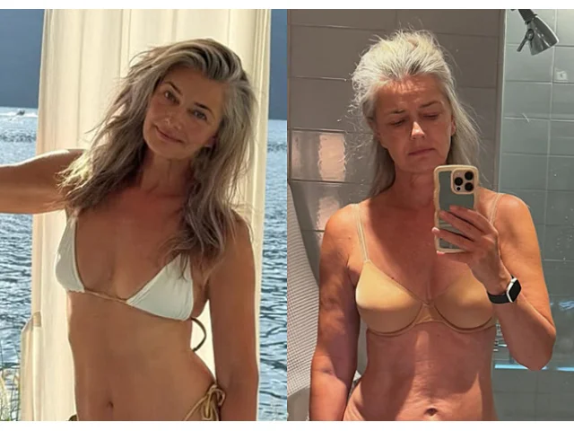 Topmodelka Pavlína Pořízková odhodila župan a předvedla se v prádle