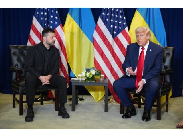 Zelenskyj dostal americký plán pro Ukrajinu, bude o něm jednat s Trumpem