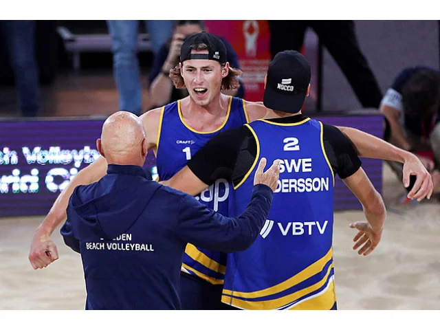 Zlato půjde na sever. Finále MS plážových volejbalistů má švédské obsazení