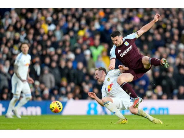 Aston Villa porazila Leeds 2:1 a po nepovedeném vstupu do ligy je už čtvrtá