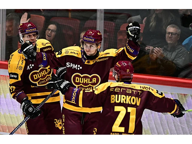 Jihlava porazila Chomutov a v tabulce první hokejové ligy už je druhá