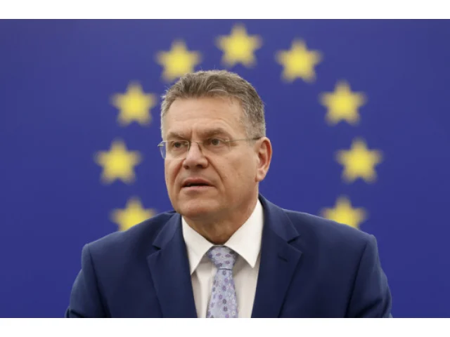 Šefčovič: EU a USA pokračují v jednáních o clech, čeká je další práce