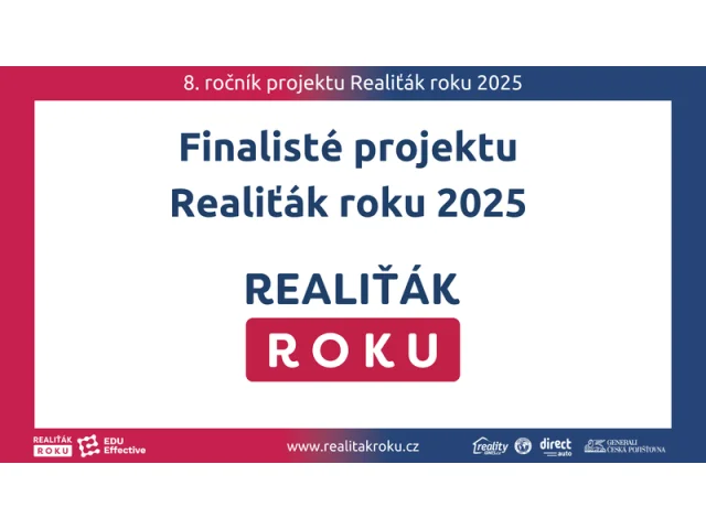 TOP 8 finalistů projektu Realiťák roku 2025: porota vybrala špičku českých realitních makléřů