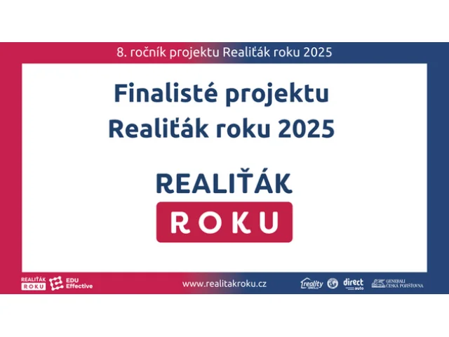 TOP 8 finalistů projektu Realiťák roku 2025: porota vybrala špičku českých realitních makléřů