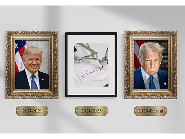 Trump zruší všechny Bidenovy exekutivní příkazy podepsané automatickým perem