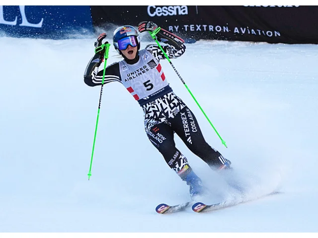 Robinsonová vládla obřímu slalomu v Coloradu, Shiffrinová mimo desítku