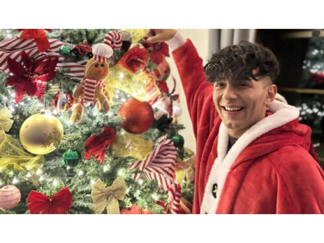 Vánoční šílenství u Bendiga. Zpěvák ukázal pohádku v obýváku a co má společné s Agátou Hanychovou