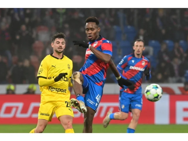 Plzeňští fotbalisté v lize porazili doma oslabenou Mladou Boleslav 2:1