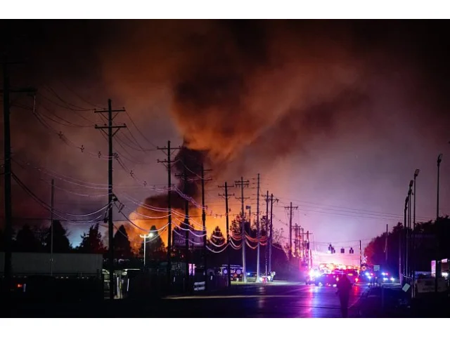 Havárie letadla UPS: Křídlo v plamenech, pak exploze. Pád zachytila kamera