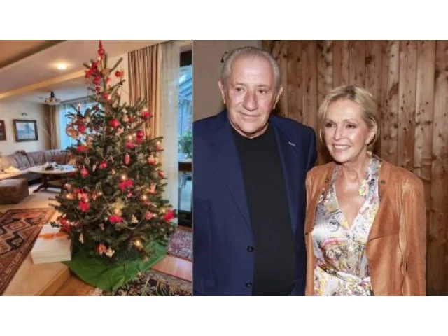 Vánoce v Řitce zahránila kamarádka. Helena Vondráčková ukázala soukromí, kde dominuje krásně nazdobený stromek