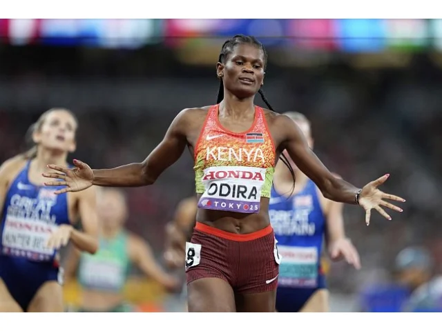 Půlkařka Odiraová vyhrála na MS. Připravila Kratochvílovou o rekord šampionátu