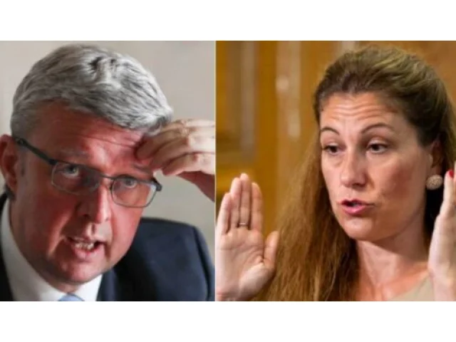 Babiš nepřišel, bál se a poslal nevymáchaného Havlíčka, uvedla Decroix. Místopředseda ANO si slova ministryně nenechal líbit