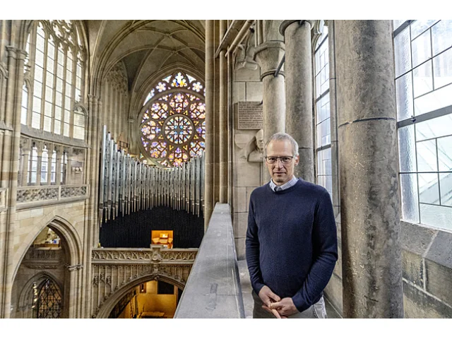 OBRAZEM: Specialisté ladí tisíce píšťal nových varhan v katedrále svatého Víta