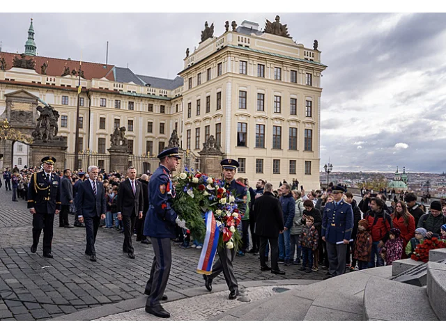 Oslavy státního svátku 28. října: pieta na Vítkově, prezident jmenoval generály