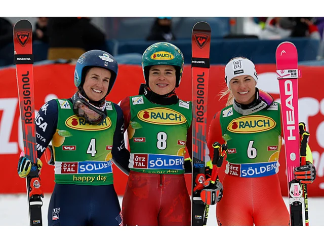 Překvapení na úvod Světového poháru. Obří slalom v Söldenu ovládla Scheibová