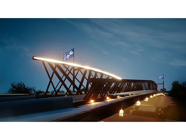 Most chrlící plameny bude stát už za rok. Ostrava hledá, kdo jej postaví