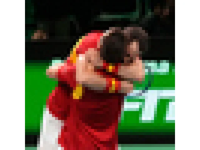 Španělští tenisté jsou po deblové výhře nad Němci ve finále Davisova poháru