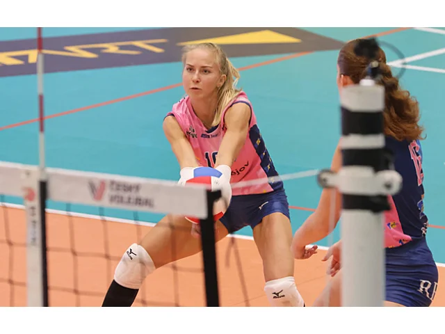 Volejbalistky Prostějova se po výhře nad Libercem posunuly na třetí místo