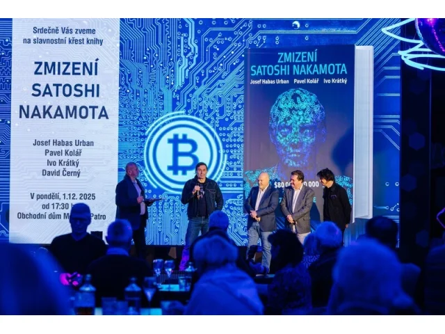 Kniha trojice Čechů odhalila krutý osud vynálezce Bitcoinu Satoshi Nakamota