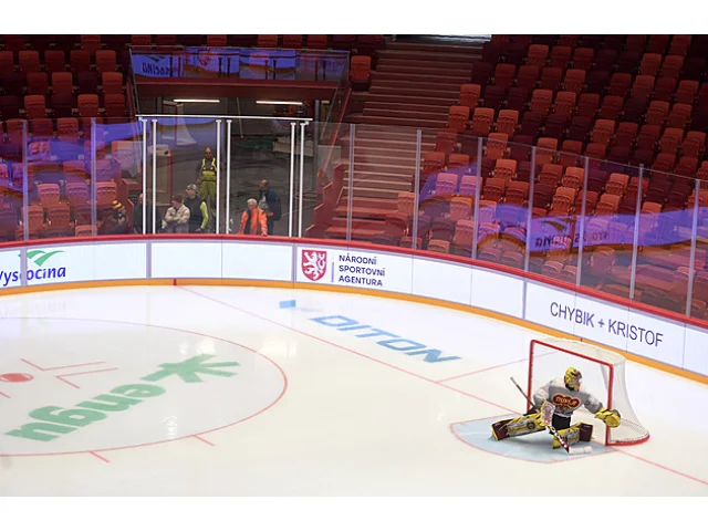 Horáckou arénu otevře hokej. Má obří LED kostku a v Česku nevídané mantinely