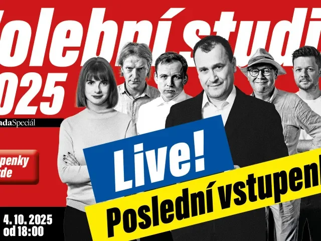 Užijte si volební noc s redaktory Týdeníku Echo a Echo 24. Neváhejte, zbývají poslední vstupenky