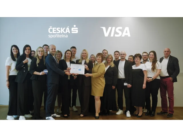 Česká spořitelna, ČSOB a Raiffeisenbank: vítězové v soutěži VISA Bank Branch of the Year za Q3 2025 si přebrali ocenění