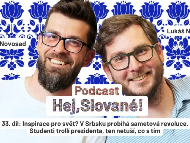Inspirace pro svět? V Srbsku probíhá sametová revoluce. Studenti trollí prezidenta, ten netuší, co s tím