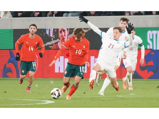 Lvíčata zastavila gólovou mašinu z Portugalska. Šlágr skončil bez gólů