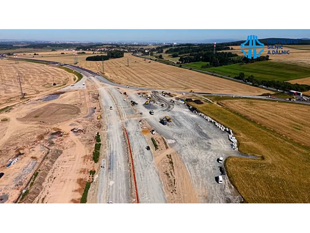 ŘSD získalo povolení pro stavbu druhého úseku D55 z Kokor do Přerova