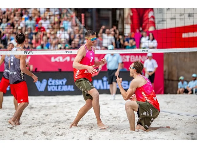 Perušič se Schweinerem zlato z MS neobhájí. Beachvolejbalisté skončili pátí