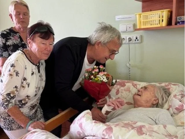 Vše nejlepší! Růžena Urbanová z Chlumína oslavila sté narozeniny