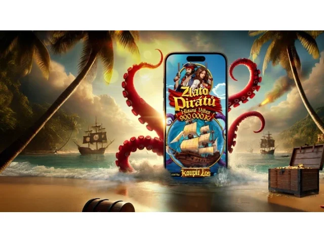 Zlato pirátů: Napněte plachty a vydejte se s novým online losem od Sazky pro výhru až 900 000 korun