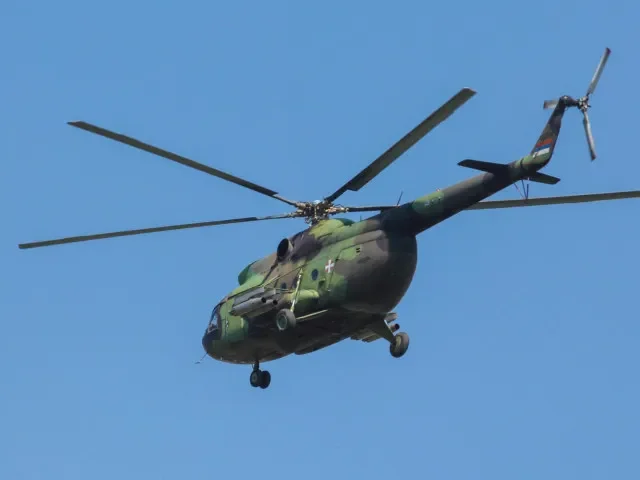 V Rusku se zřítil vojenský vrtulník. Posádka zahynula