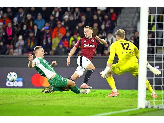 Fotbalisté Sparty zdolali klokany z Ďolíčku. Vrátili se do čela ligové tabulky