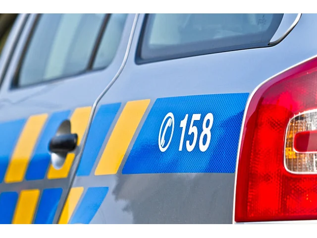 U Temelína narazilo auto do betonového sloupu, řidič je ve vážném stavu