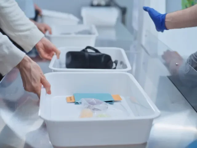 Velká novinka na pražském letišti: lidé už se nemusí zbavovat větších lahví s tekutinami