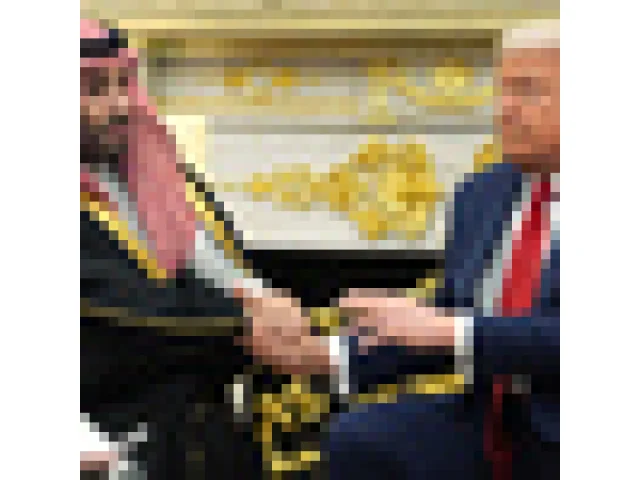 Saúdskoarabský princ slíbil Trumpovi investice v USA za jeden bilion dolarů