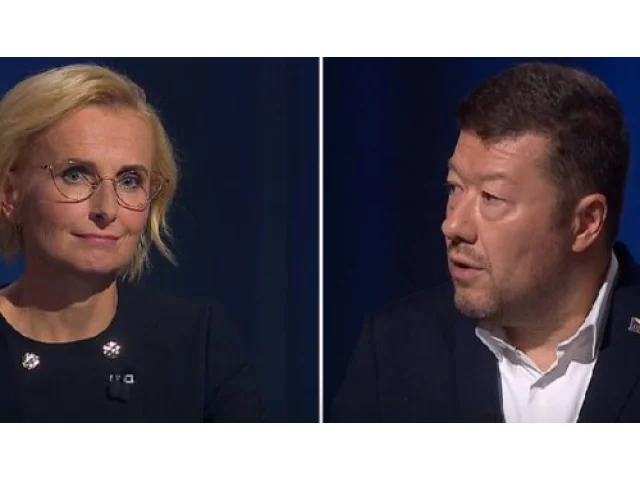 Okamurův nekonečný vodopád slov v živém vysílání. Zahltil ČT i rudou Konečnou