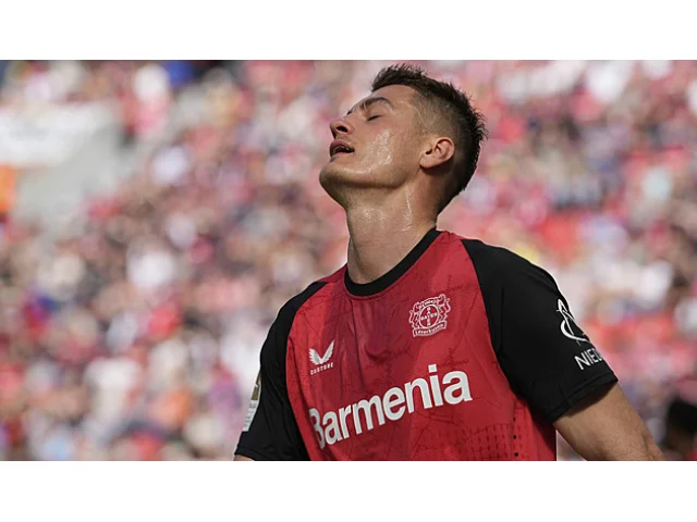 Leverkusen i se Schickem ztratil s Unionem Berlín, Bayern zaváhání nevyužil