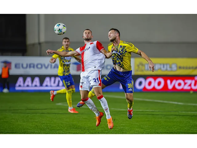 Slavia zase dává góly, v poháru to odnesl Zlín. Plzeň se proti týmu z divize nadřela