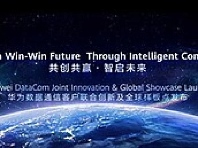 Společnost Huawei spolu s průkopníky v oboru představila více než 30 referenčních příkladů digitální a inteligentní transformace v oblasti datové komunikace