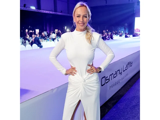 Móda, která baví i děsí: Osmany Laffita opět rozjel show, jakou Praha neviděla