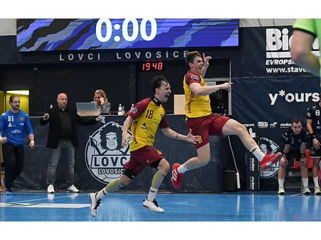 Házenkáři Dukly slaví postup. V Evropském poháru zdolali Constantu