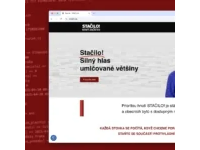Hnutí Stačilo! vystavovalo téměř půl roku osobních dat dárců na internetu (AKTUALIZOVÁNO)