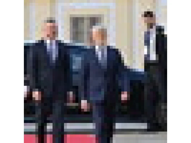 Pavel přivítal v Praze slovenského prezidenta Pellegriniho